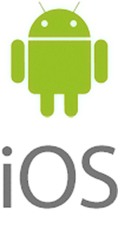 Android・iOSロゴのイメージ