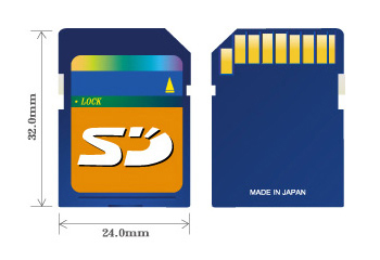 SDカードの外観