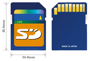 SDカードの外観