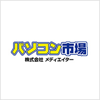 パソコン市場（株式会社メディエイター）様様ロゴ