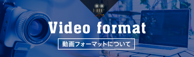 動画フォーマットについて