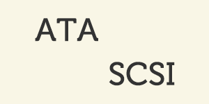 SCSI系とATA系